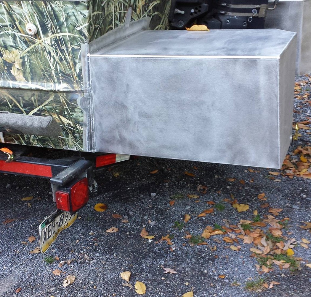 Custom rod holder tree fabrication