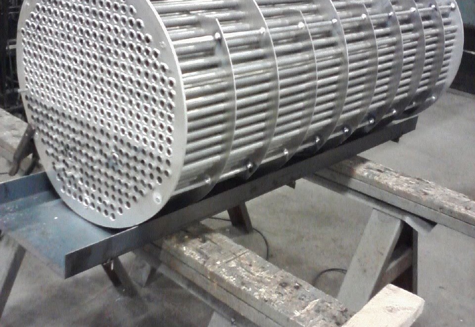 Tube and plate fabrication assembly